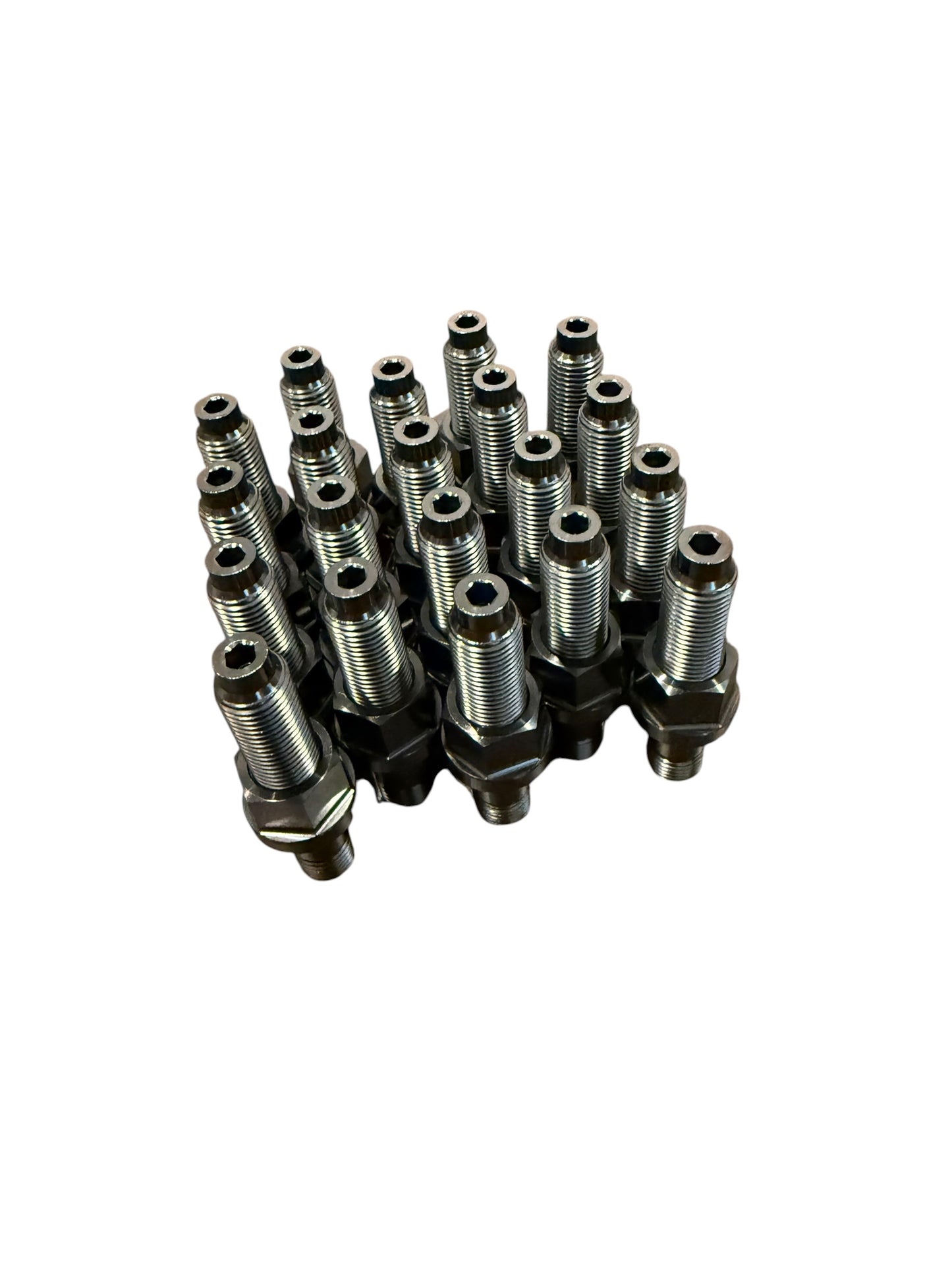 TCM M14x1.5 Titanium Wheel Stud Kit w/PVD Coating