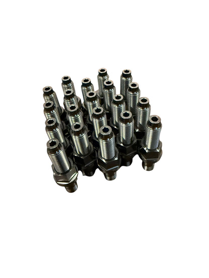TCM M14x1.5 Titanium Wheel Stud Kit w/PVD Coating