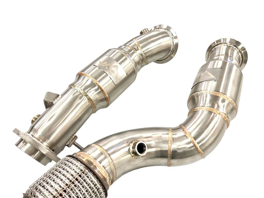 MAD Resonated Race Downpipes BMW M2/M3/M4 G80 G82 G87 S58