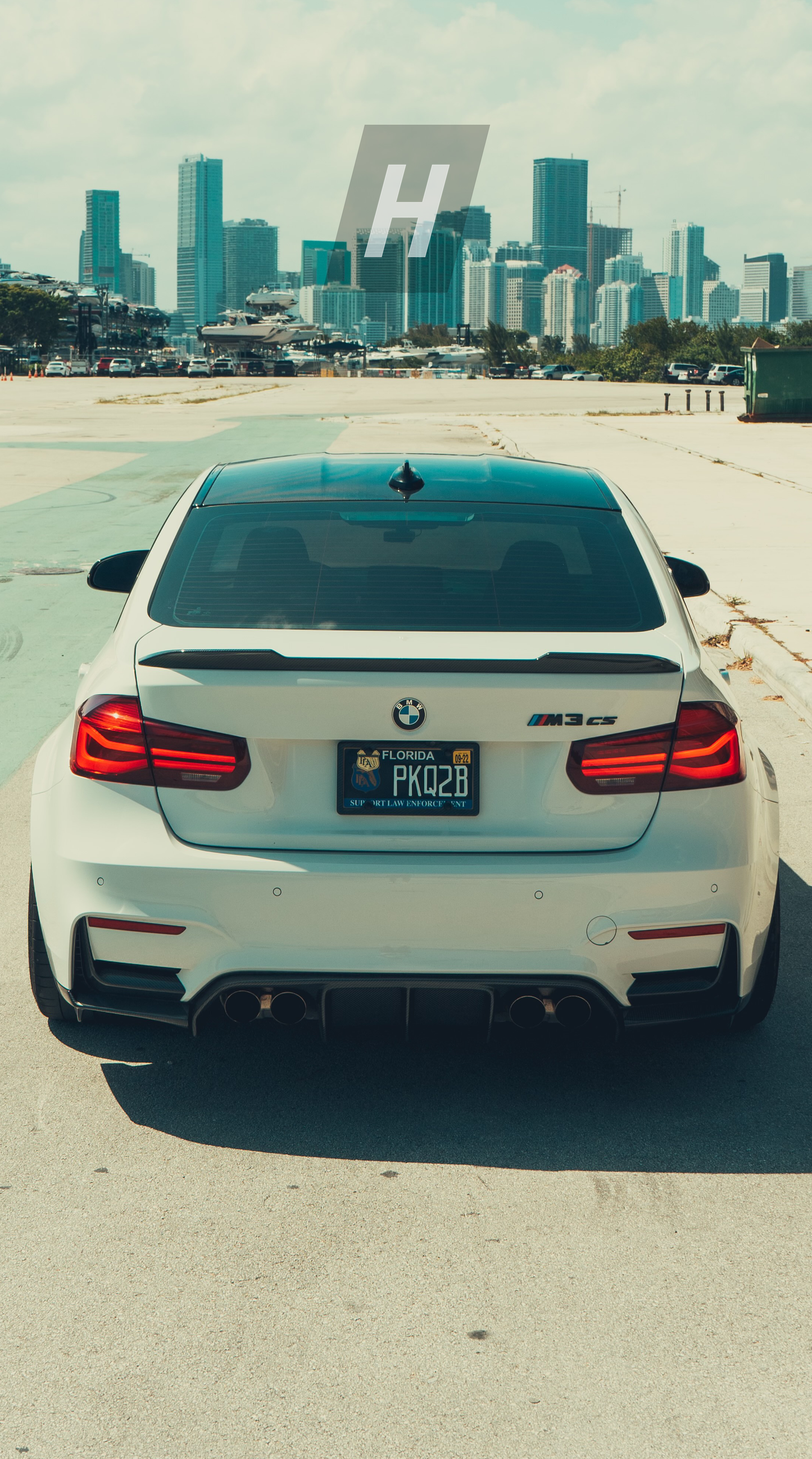 Horizon Motorsport CS V2 Dry Carbon Fiber Trunk Spoiler BMW F30 3-Series | F80 M3