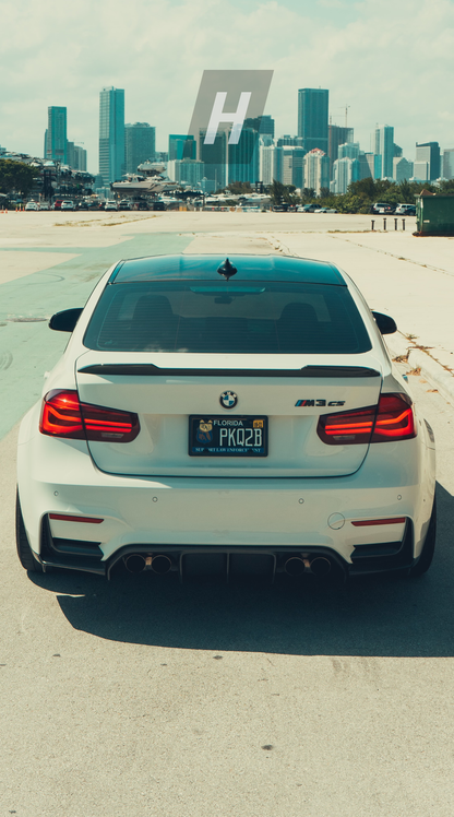 Horizon Motorsport CS V2 Dry Carbon Fiber Trunk Spoiler BMW F30 3-Series | F80 M3