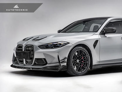AutoTecknic Dry Carbon Front SQ-Aero Lip BMW M3 M4 | G80 G82 G83