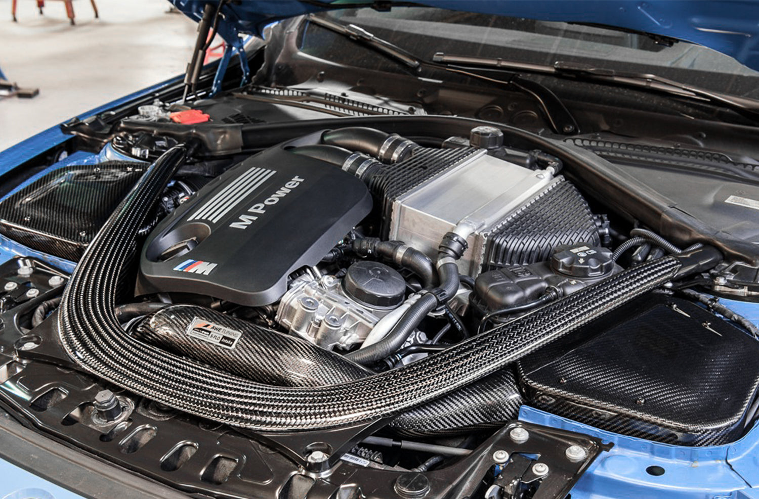 AWE S-FLO Carbon Intake for BMW F8X M3/M4