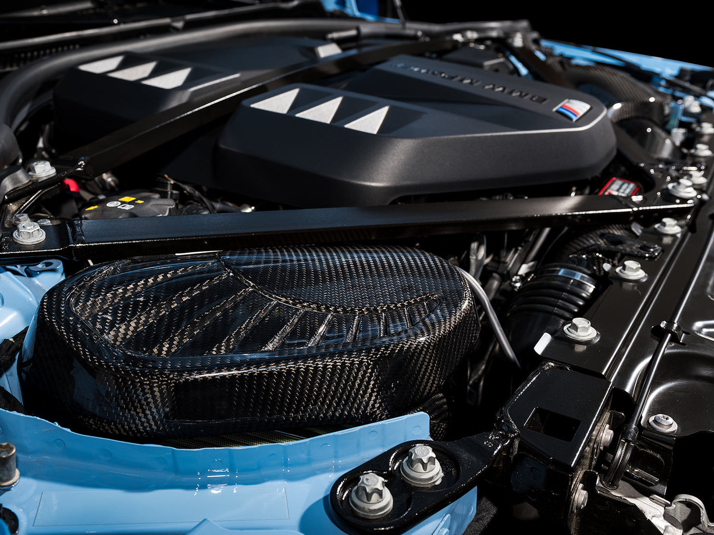 AWE S-FLO Carbon Intake for BMW G80 M3, G82 M4, and G87 M2