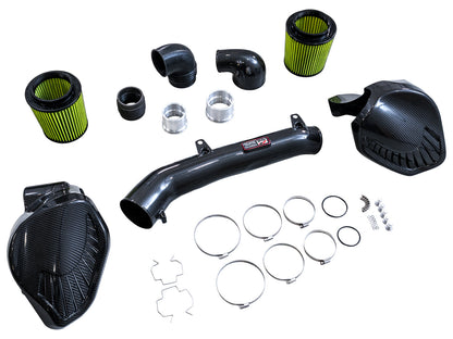 AWE S-FLO Carbon Intake for BMW G80 M3, G82 M4, and G87 M2