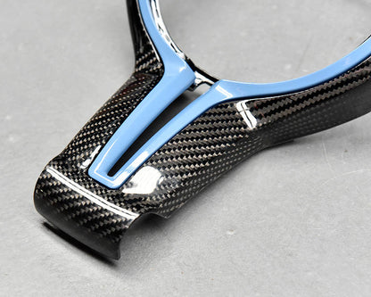 Horizon Motorsport Performance V1 Carbon Fiber Steering Wheel Center Trim Piece BMW F80 M3 | F82 / F83 M4 | F87 M2