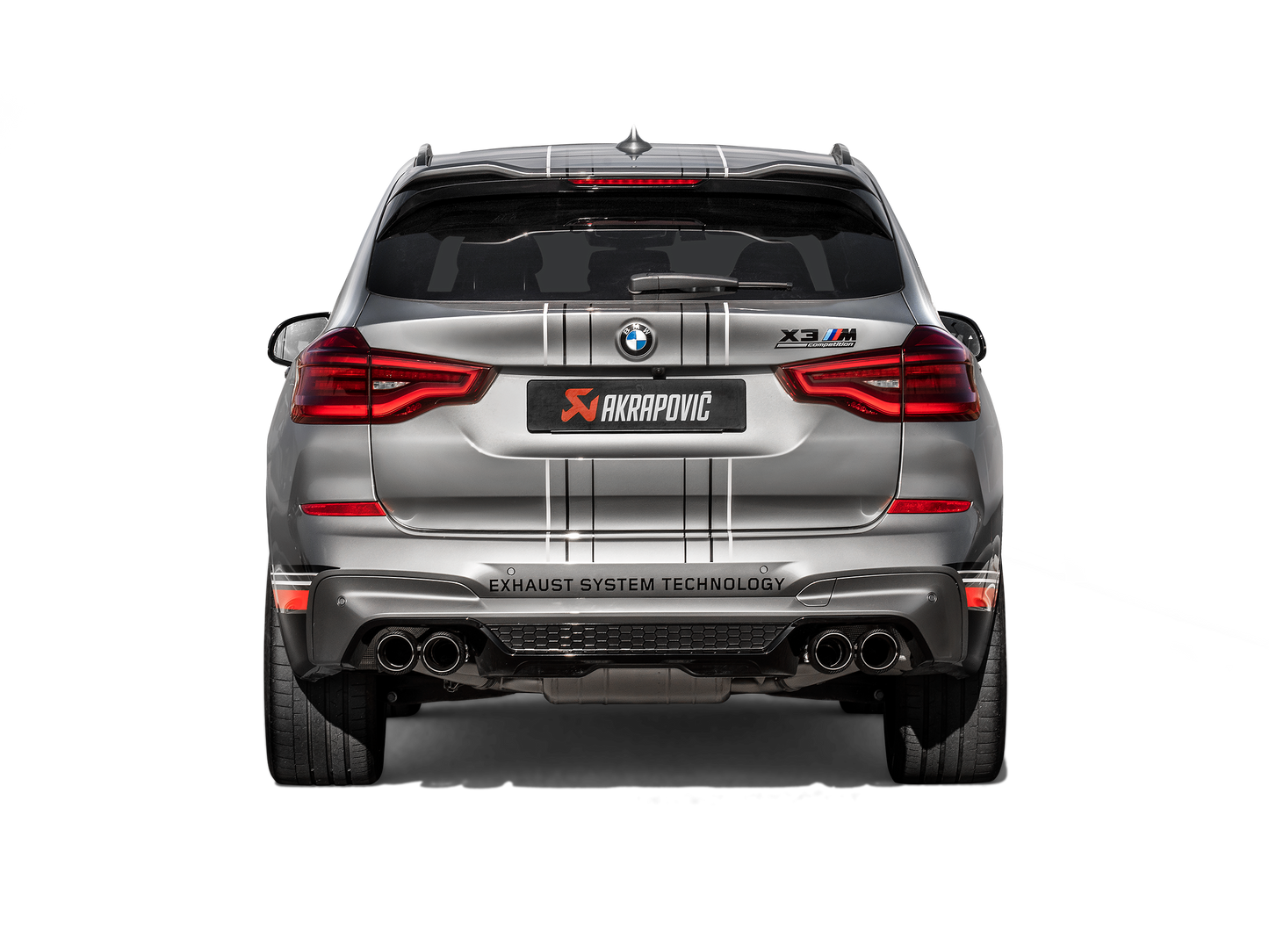 Akrapovic 19-20 BMW X3 M/X4 M (F97/F98) Slip-On Line (Titanium) (Req. Tips)