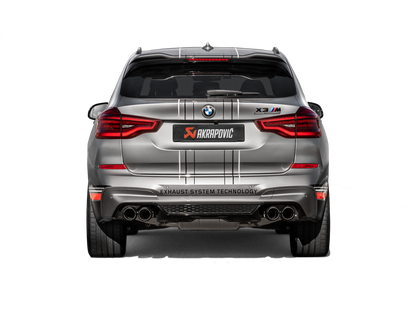 Akrapovic 19-20 BMW X3 M/X4 M (F97/F98) Slip-On Line (Titanium) (Req. Tips)