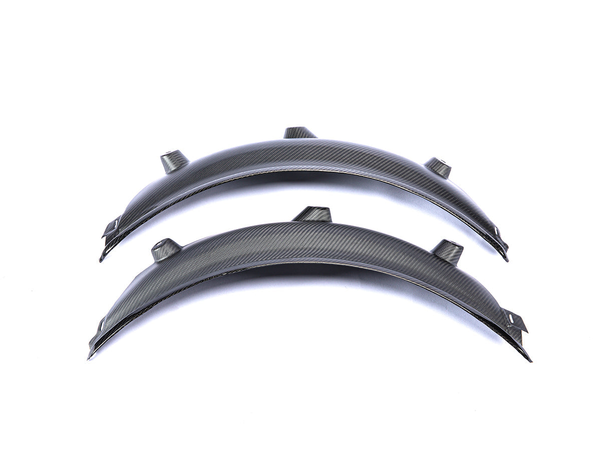 AutoTecknic Carbon Fiber Rear Wheel Arch Extension Set - G80 M3