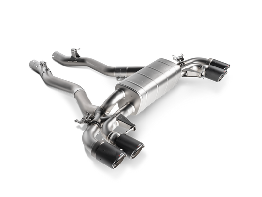 Akrapovic 2018 BMW M5 (F90) Slip-On Line (Titanium) (Req. Tips)