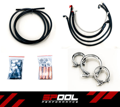 Spool Performance Billet Manifold Gen 1 B58 Top Mount Turbocharger Kit 340/440/240