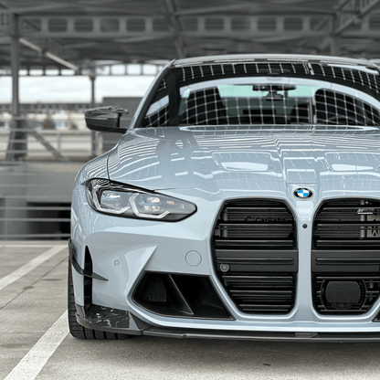 CarBahn Carbon Fiber Front Splitter BMW G8X M3/M4 G80 G82 G83