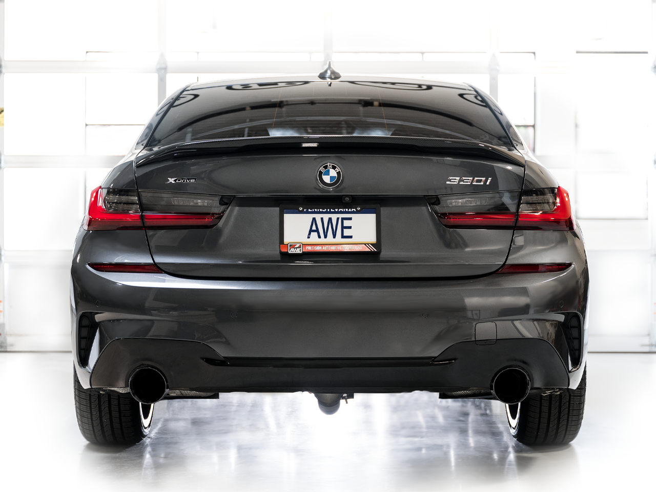 AWE Track Edition Axleback Exhaust for BMW G2X 330i/430 B46/B48