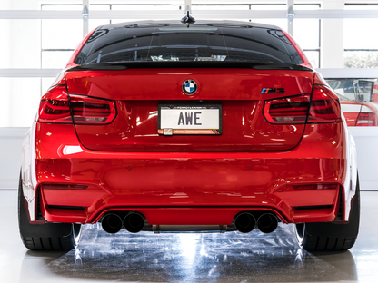 AWE Track Edition Catback Exhaust BMW M3/M4 F80/F82/F83 S55