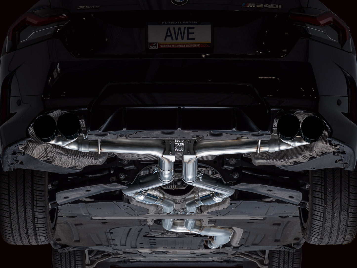 AWE Exhaust Suite for G42 BMW M240i