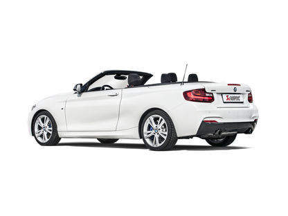 Akrapovic 16-17 BMW M240i (F22 F23) Evolution Line Cat Back (SS) w/ Carbon Tips (Req. Link Pipe)
