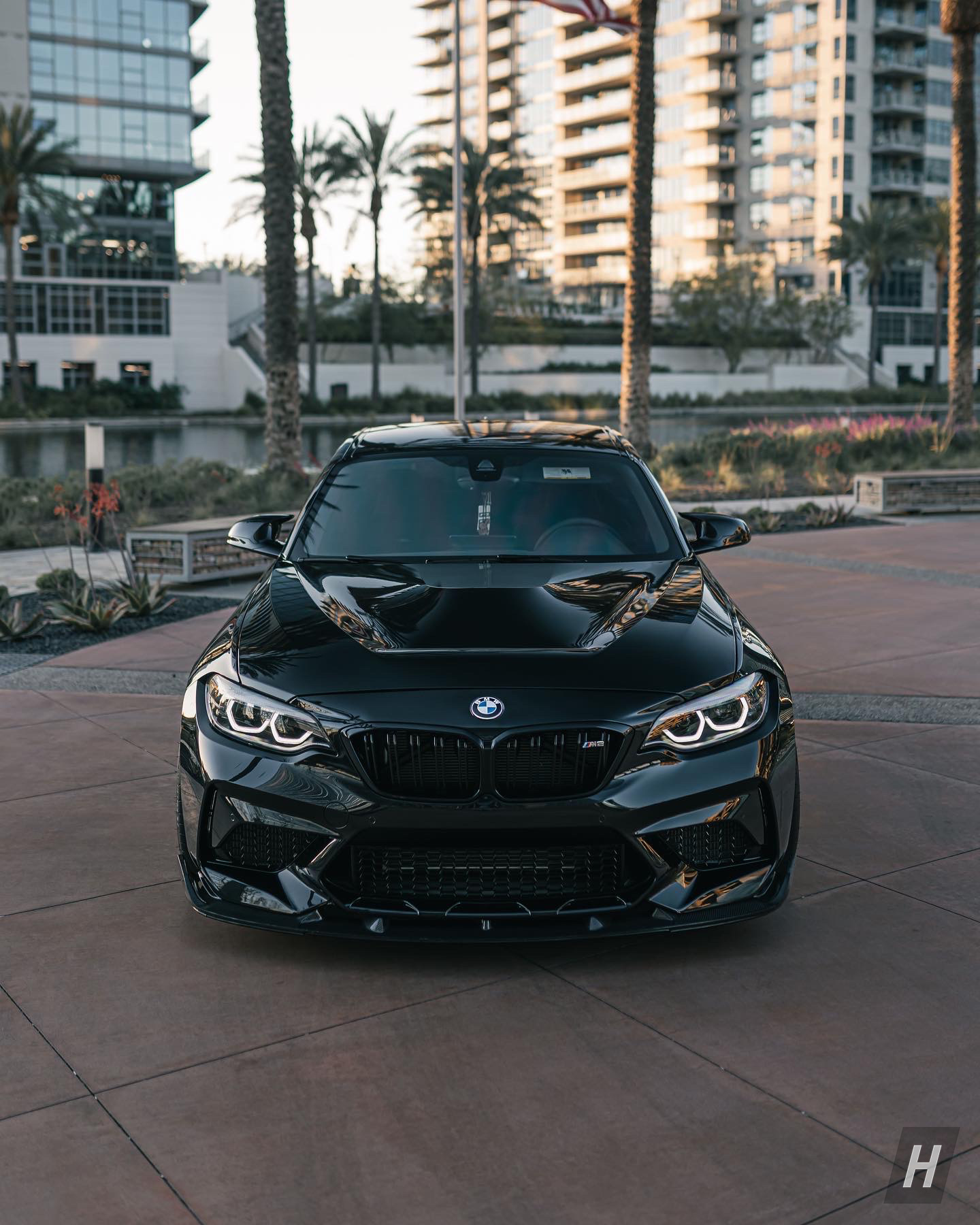 Horizon Motorsport 3D Style Carbon Fiber Front Lip BMW F87 M2C