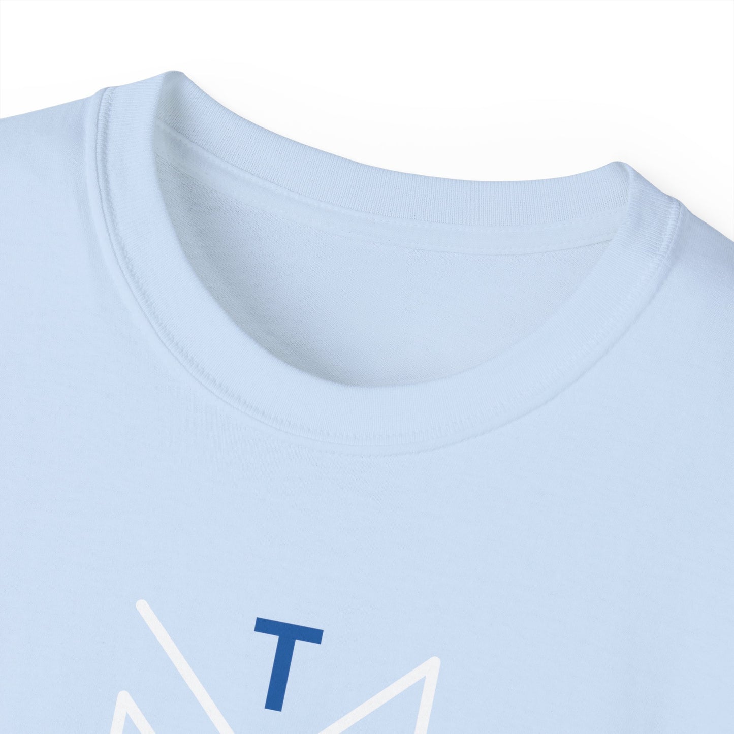TCM Heavy Cotton Tee - Blue/White