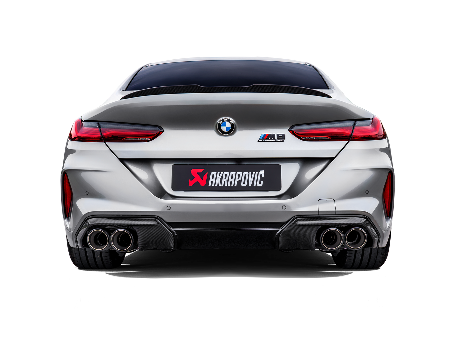 Akrapovic 2021 BMW M8/M8 Competition (F93) Evolution Line Cat Back (Titanium) w/Carbon Tips