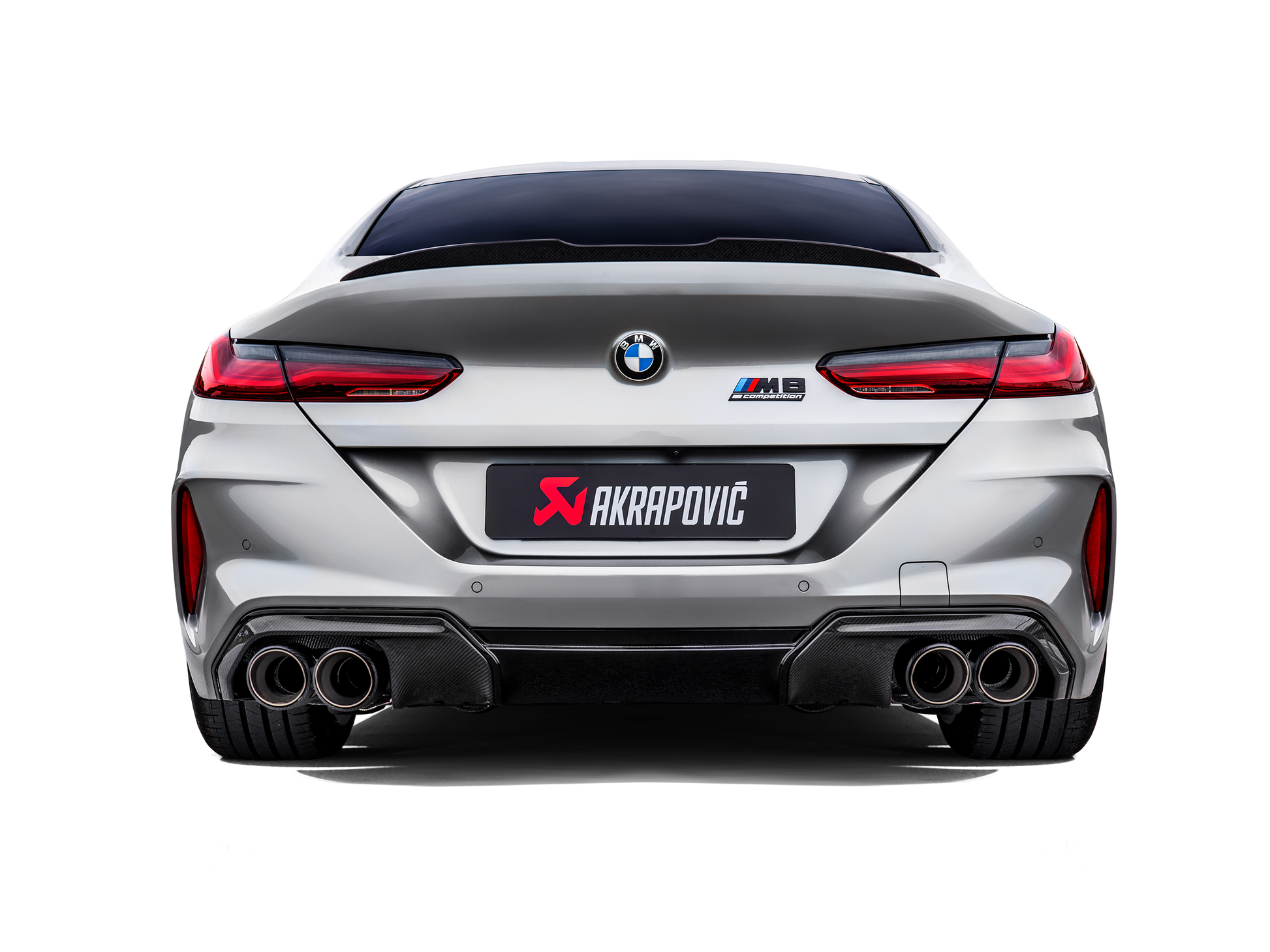 Akrapovic 2021 BMW M8/M8 Competition (F93) Evolution Line Cat Back (Titanium) w/Carbon Tips