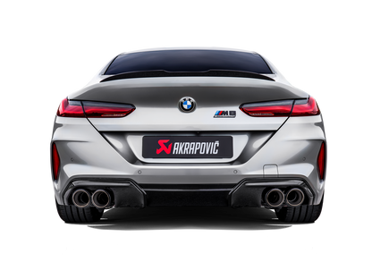 Akrapovic 2021 BMW M8/M8 Competition (F93) Evolution Line Cat Back (Titanium) w/Carbon Tips