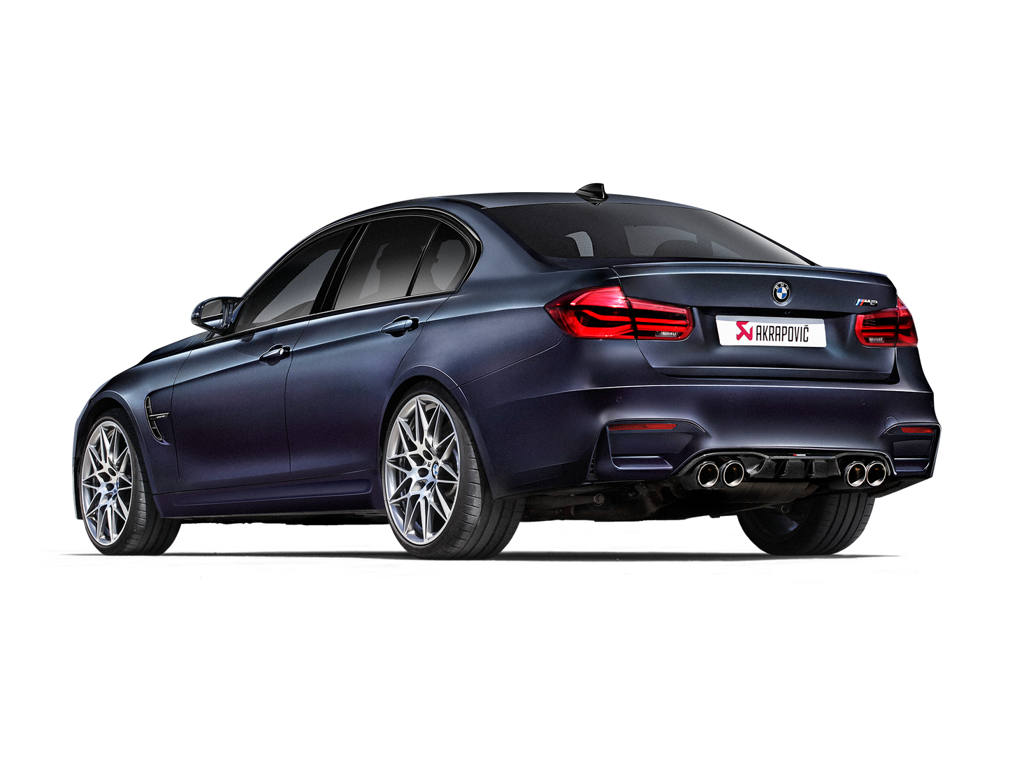 Akrapovic 14-17 BMW M3 (F80) Rear Carbon Fiber Diffuser - High Gloss