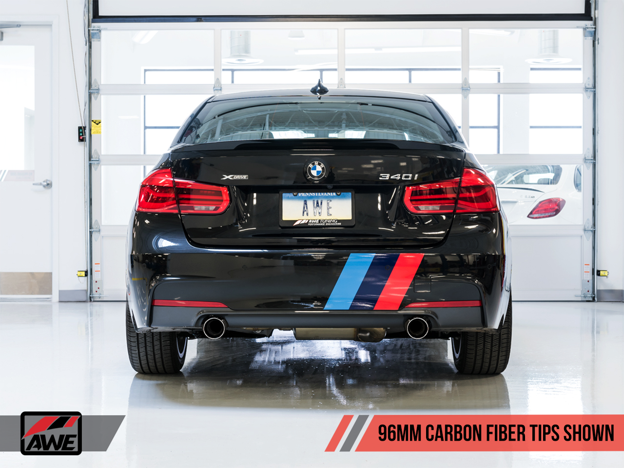 AWE Axleback Exhaust BMW 335i/435i N55