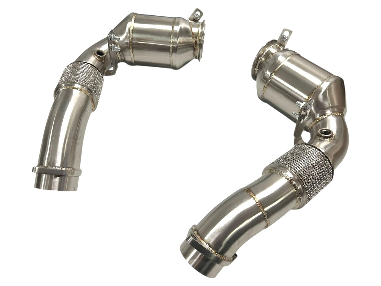 MAD Catted Downpipes Primary W/ No CEL Guarantee S68 BMW M5 X5M/X6M G90 G99 F95 F96