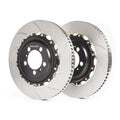 GiroDisc Slotted Front Brake Rotors 380mm BMW M2/M3/M4 F8x F3x Blue Calipers