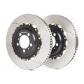 GiroDisc Slotted Rear Brake Rotors 368mm BMW M2/M3/M4 F8x F3x Blue Calipers