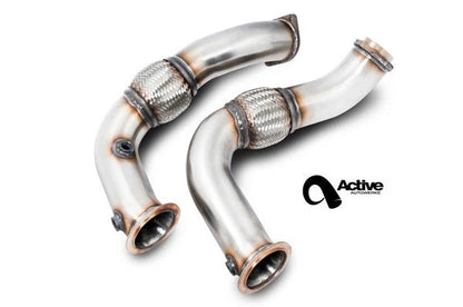 Active Autowerke Active Catless Downpipes BMW X5M / X6M / X5 / X6 S63 2010 to 2012