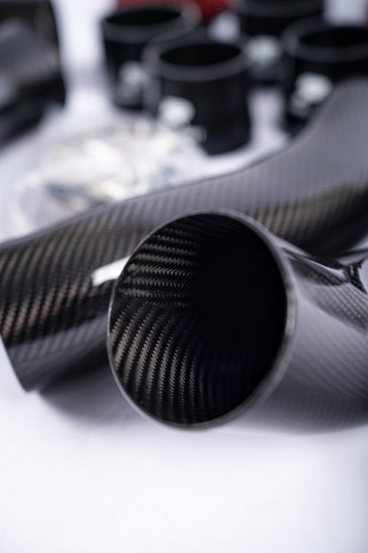 RENNELEMENT Dry Carbon Fiber Front Mount Intake BMW G90/G99 M5 S68
