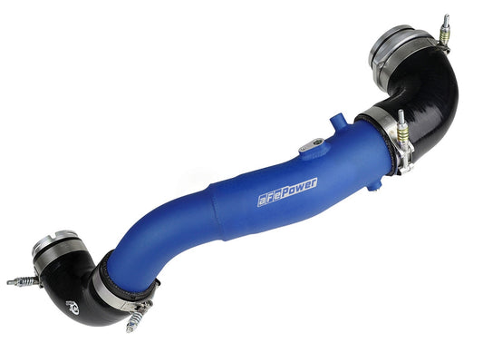 BladeRunner 2-1/2 IN to 3 IN Aluminum Hot-Side Charge Pipe Blue BMW Z4 M40i G29 20-26