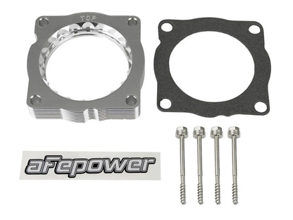 aFe POWER Silver Bullet Throttle Body Spacer BMW | 135i/335i/435i/M235i/X1 | E82/E84/E88/E90/E92/F22/F30/F32/F33/F34| N55