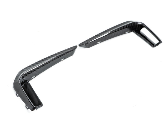 AutoTecknic Dry Carbon Front Bumper Trim - G30 5-Series M-Sport