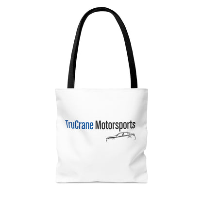 TruCrane Motorsports Tote Bag - White