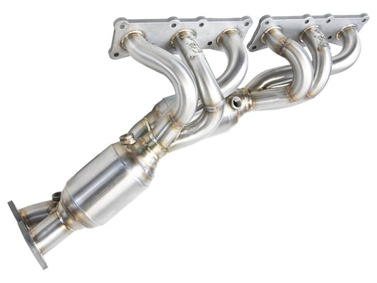 Twisted Steel 304 Stainless Steel Long Tube Header w/ Cat BMW 3-Series E90/91/92/93 06-13