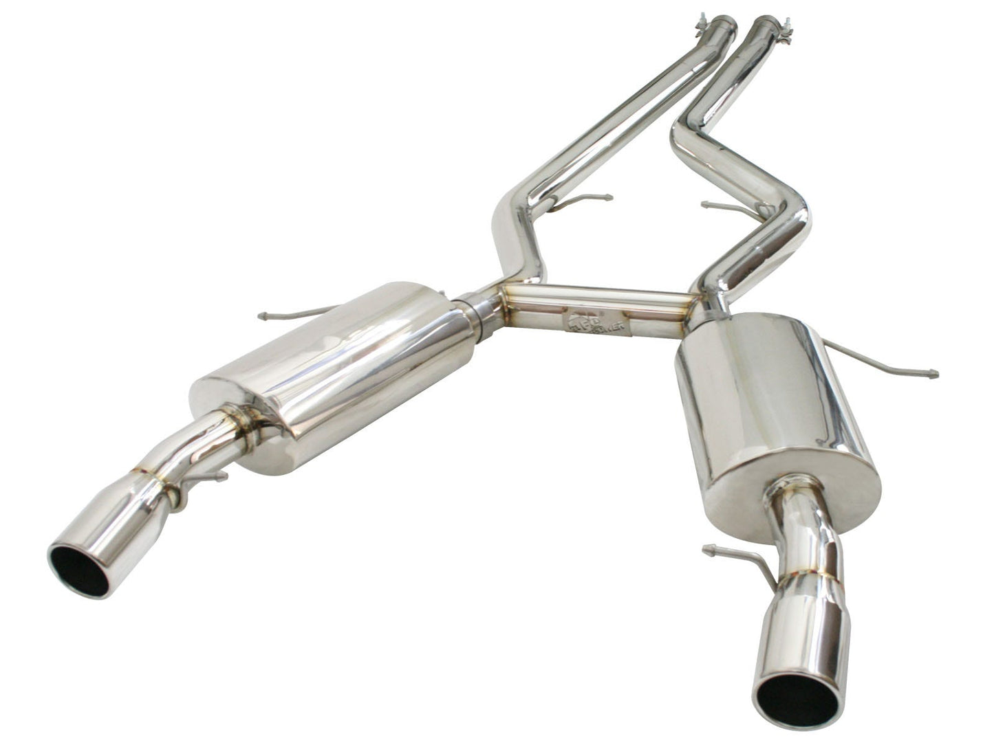 MACH Force-Xp 2-3/4 IN 304 Stainless Steel Cat-Back Exhaust System BMW 335i E90/E92 07-10