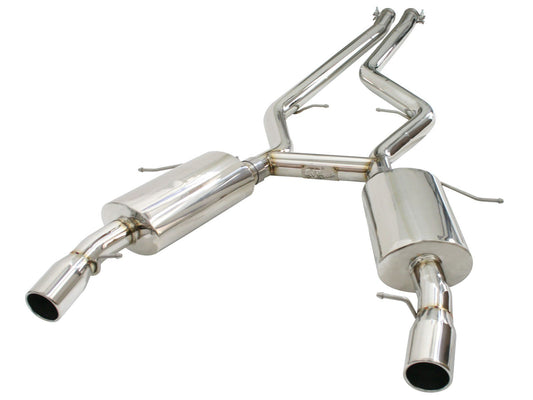 MACH Force-Xp 2-3/4 IN 304 Stainless Steel Cat-Back Exhaust System BMW 335i E90/E92 07-10