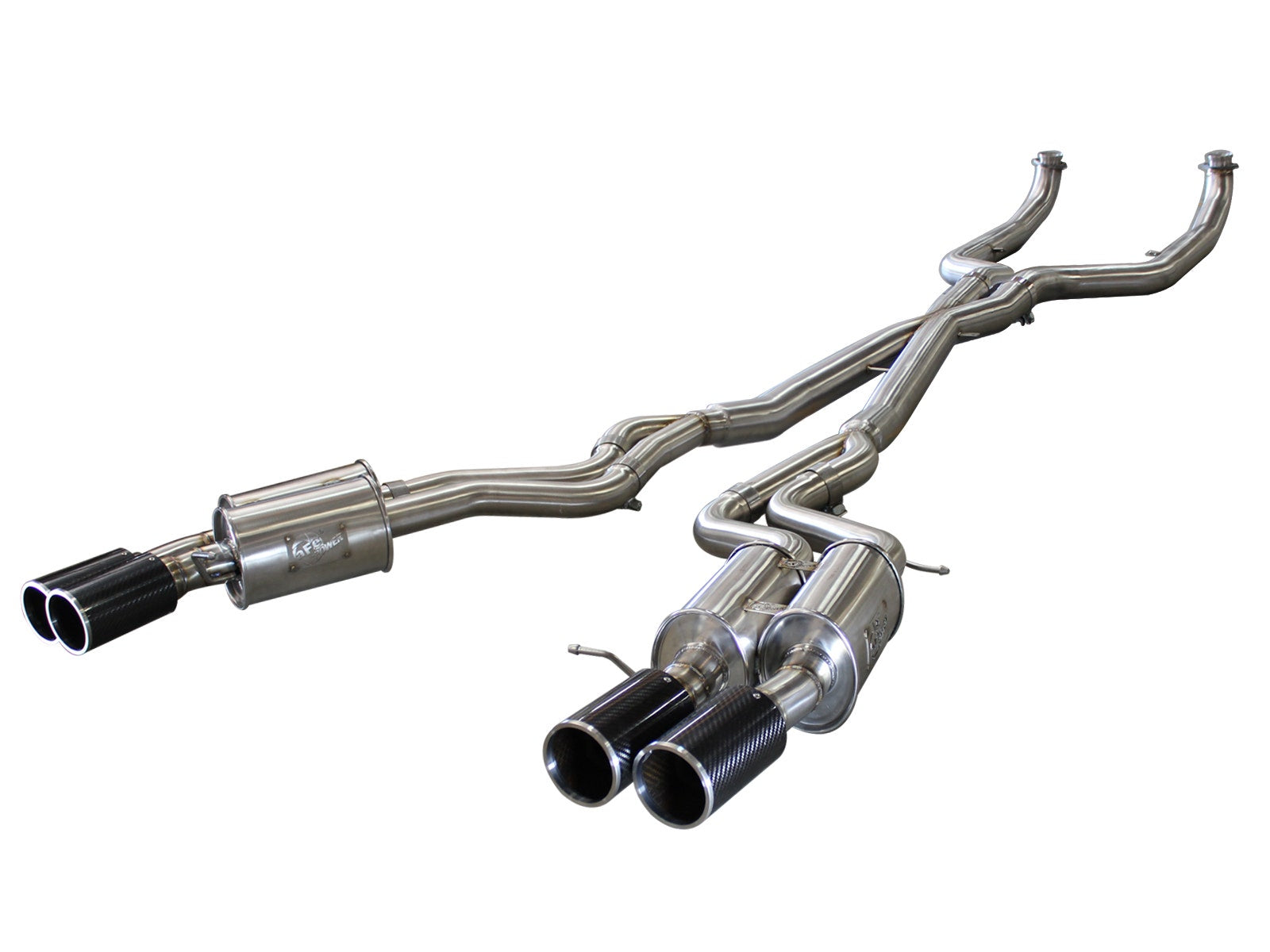MACH Force-Xp 3 IN 304 Stainless Steel Cat-Back Exhaust System BMW M5 F10 12-16