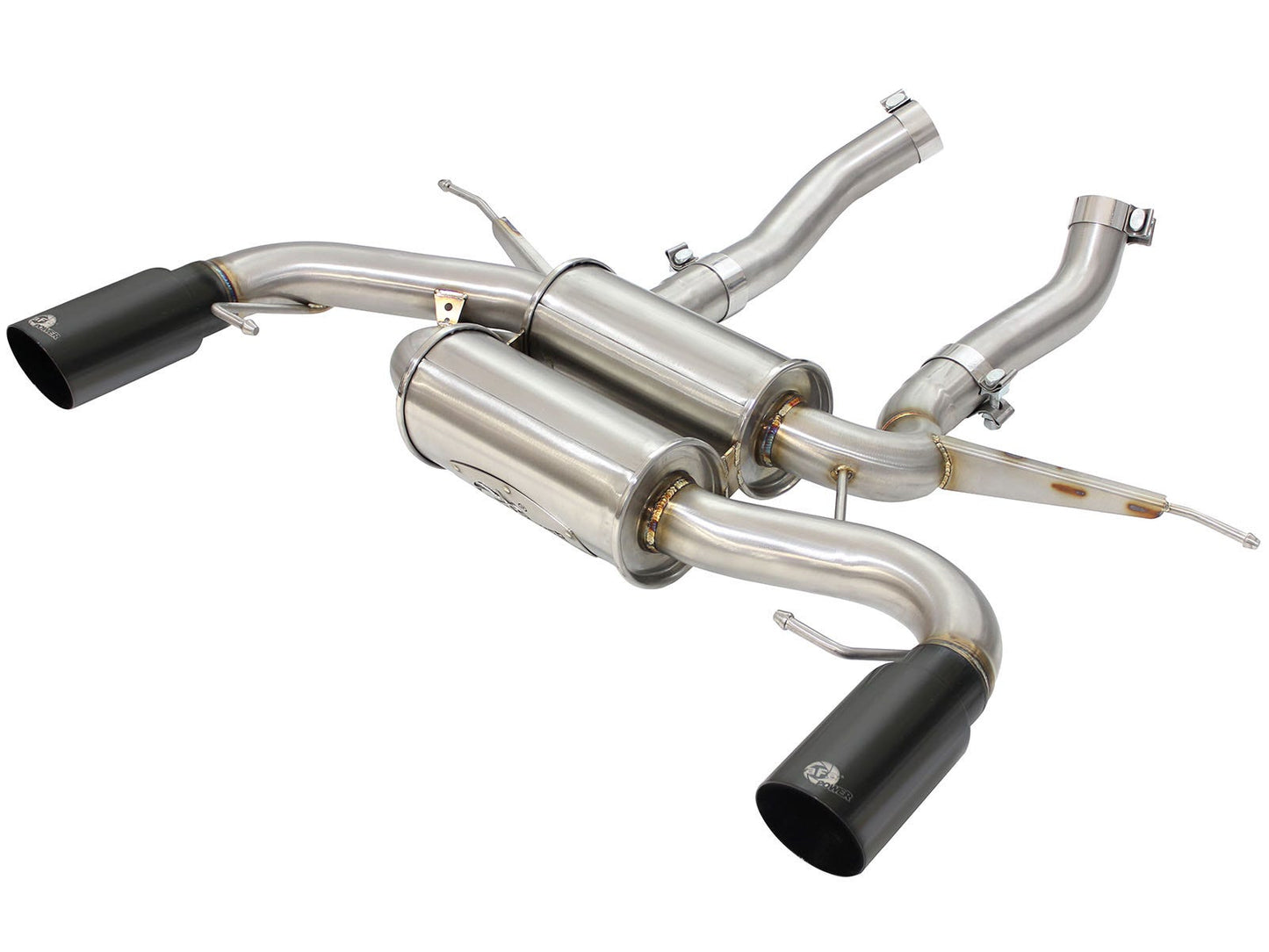 MACH Force-Xp 2-1/2 IN 304 Stainless Steel Axle-Back Exhaust System BMW 335i E90/E92 07-13