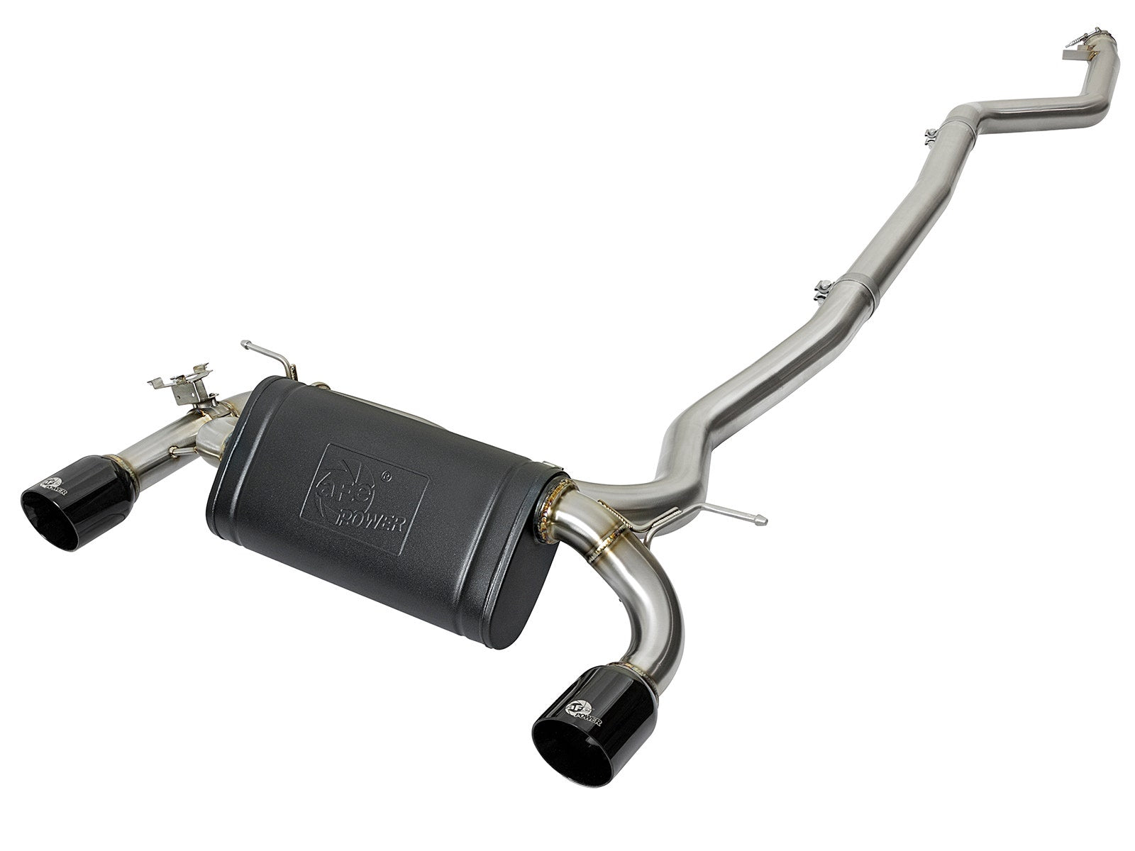 MACH Force-Xp 3 IN to 2-1/2 IN 304 Stainless Steel Cat-Back Exhaust System BMW 340i F30