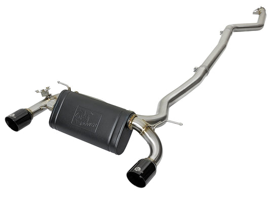MACH Force-Xp 3 IN to 2-1/2 IN 304 Stainless Steel Cat-Back Exhaust System BMW 340i F30