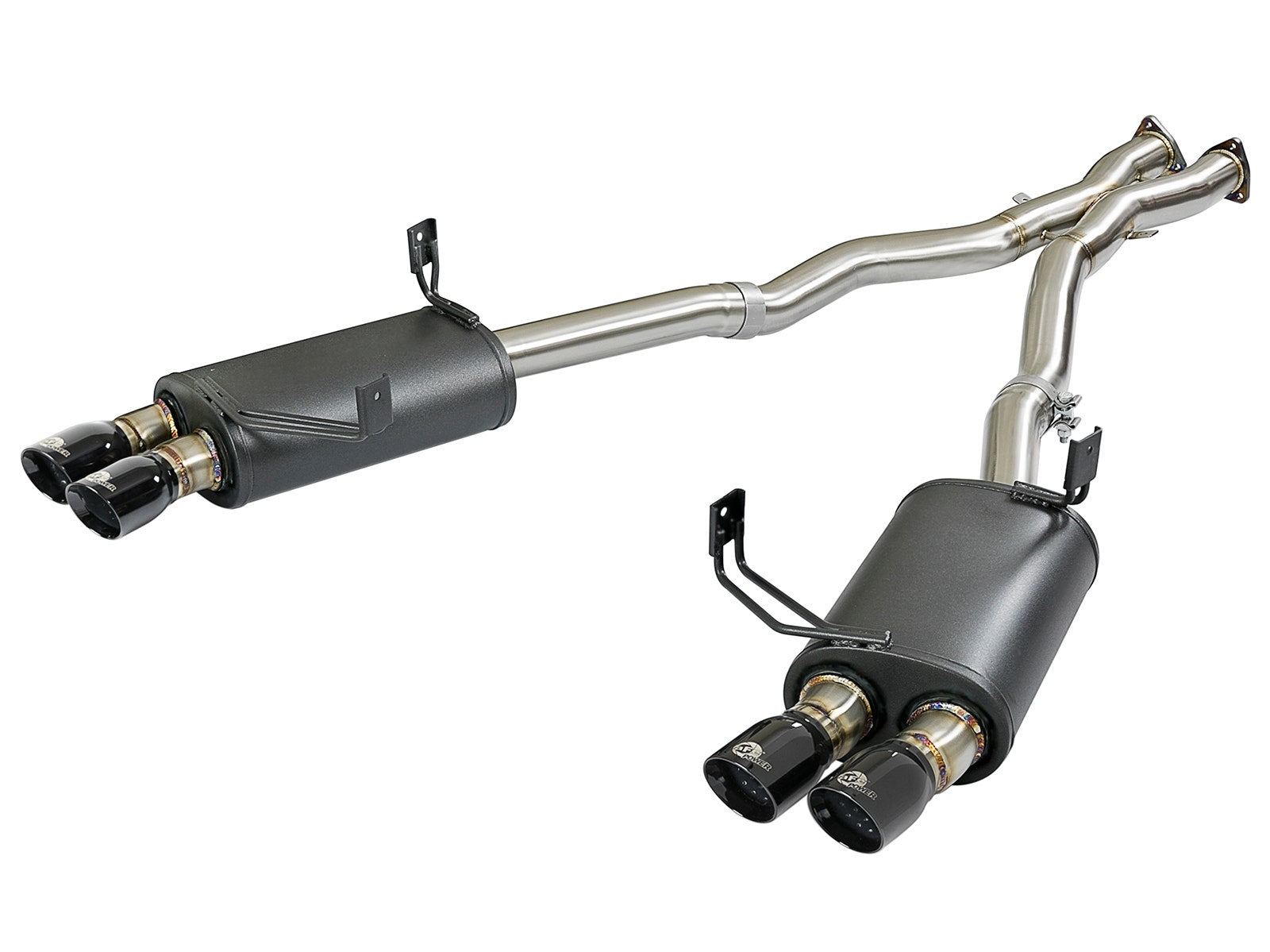 MACH Force-Xp 2-1/2 IN 304 Stainless Steel Cat-Back Exhaust System BMW Z4 M E85/E86 05-08