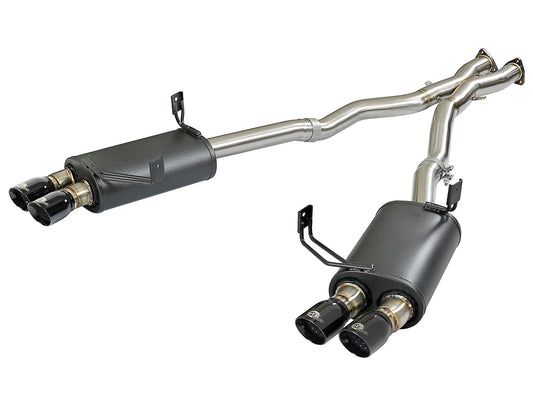 MACH Force-Xp 2-1/2 IN 304 Stainless Steel Cat-Back Exhaust System BMW Z4 M E85/E86 05-08