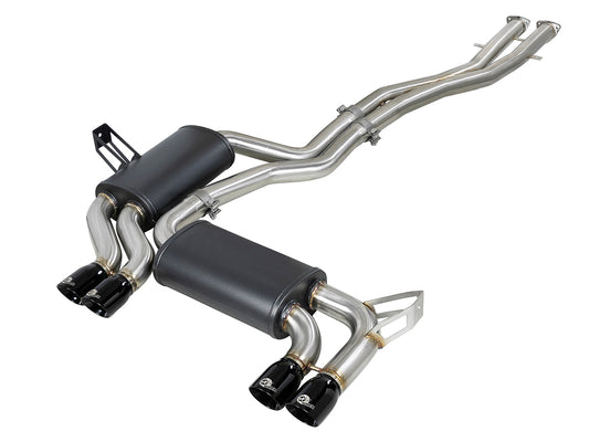 MACH Force-Xp 2-1/2 IN 304 Stainless Steel Cat-Back Exhaust System BMW M3 E46 01-06