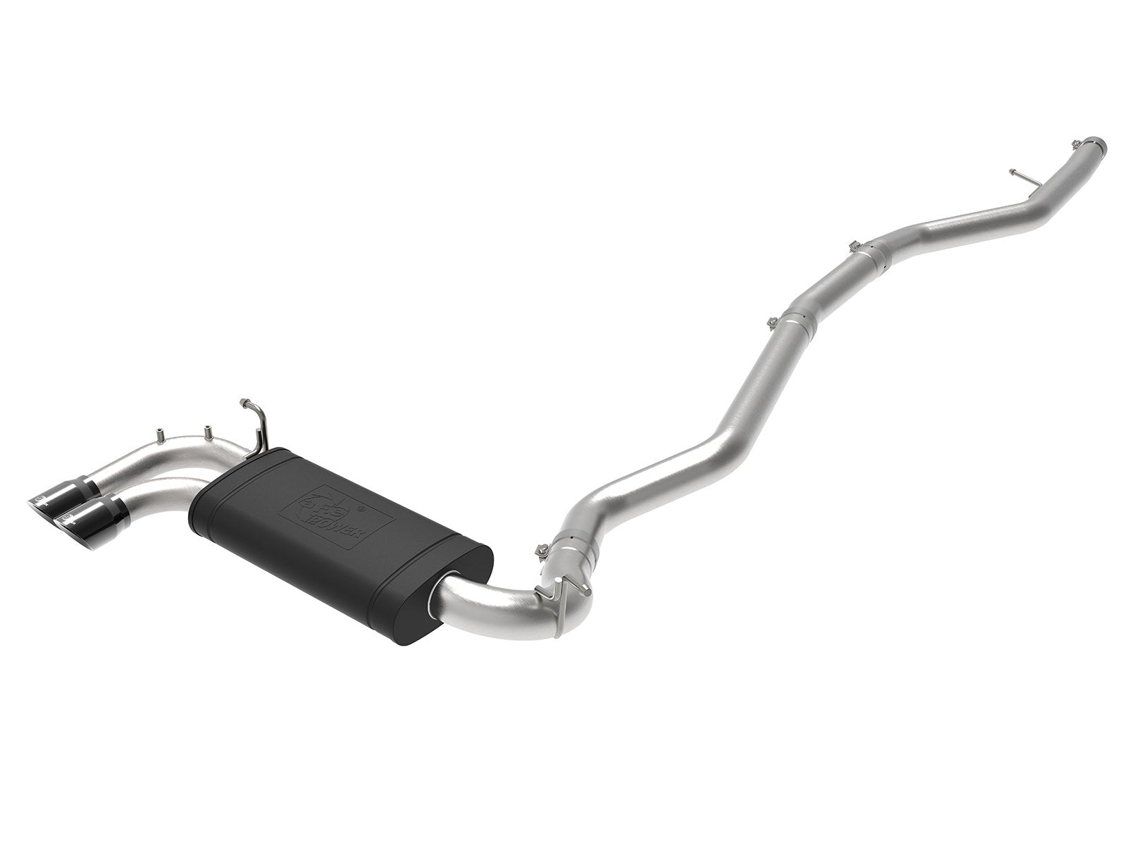 MACH Force-Xp 3 IN to 2-1/4 IN 304 Stainless Steel Cat-Back Exhaust System BMW 14-16 BMW 228i F22/23