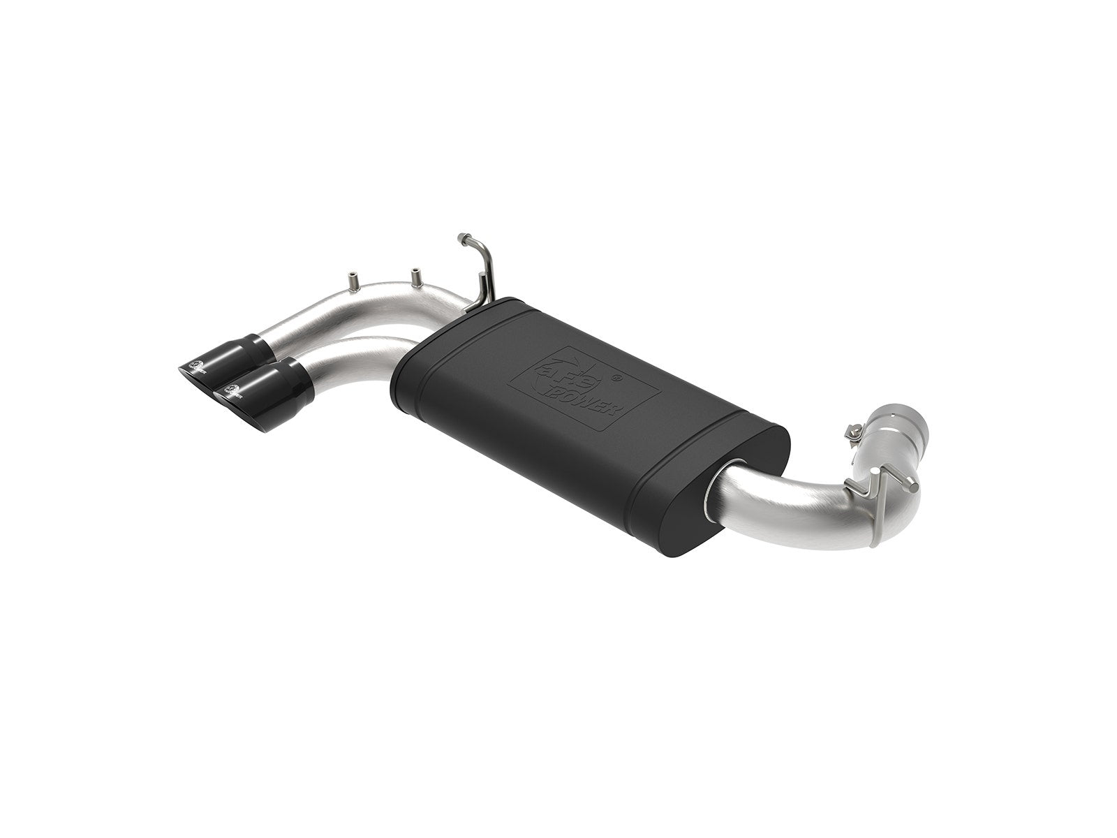 MACH Force-Xp 3 IN to 2-1/4 IN 304 Stainless Steel Axle-Back Exhaust System BMW 14-16 BMW 228i F22/23