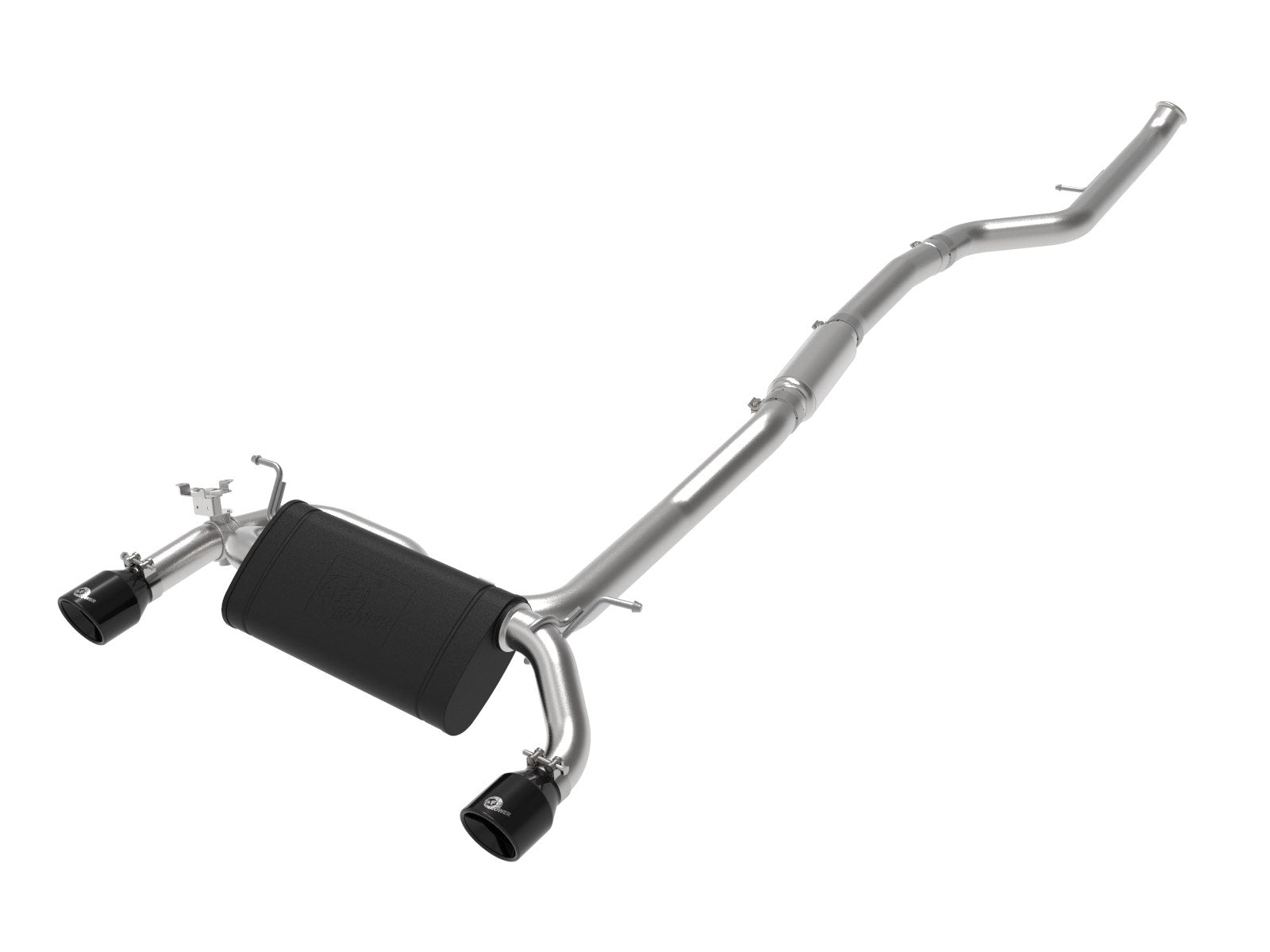 MACH Force-Xp 3 IN to 2-1/2 IN 304 Stainless Steel Cat-Back Exhaust System BMW M235i F22/23 14-16