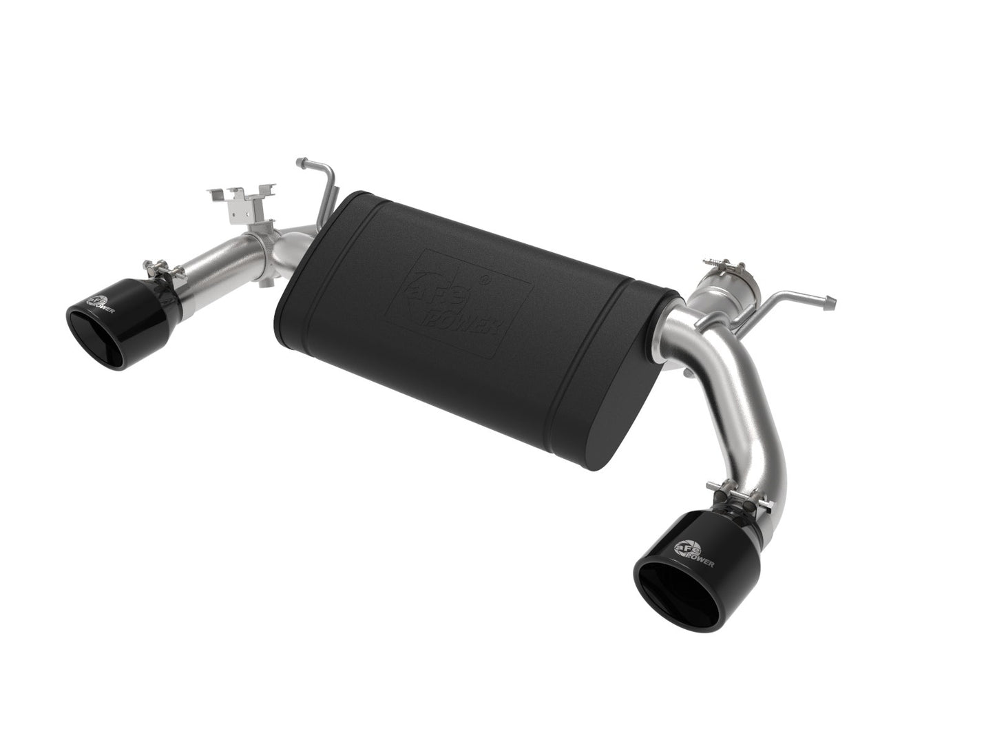MACH Force-Xp 3 IN to 2-1/2 IN 304 Stainless Steel Axle-Back Exhaust System BMW M235i F22/23 14-16